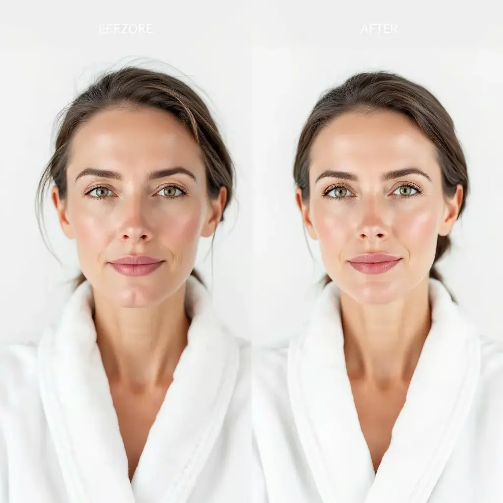 Efekty masażu kobido – przed i po zabiegu